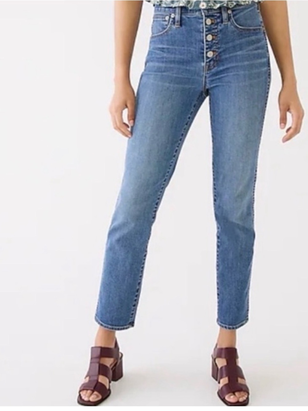 J. Crew Vintage Slim Straight Leg Jeans